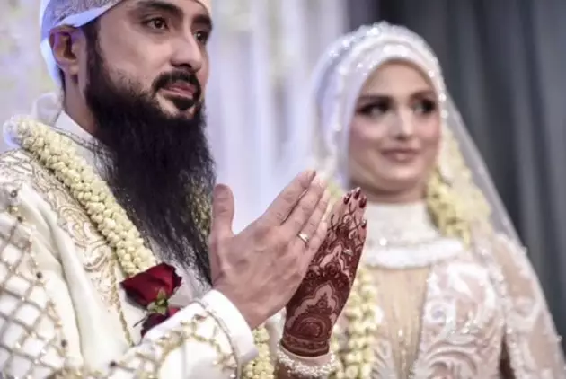 momen pernikahan Rizal Djibran © Instagram