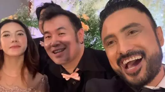 momen pernikahan Rizal Djibran © Instagram