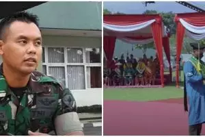 Kisah haru perjuangan anak yatim penjual gorengan jadi prajurit TNI AD