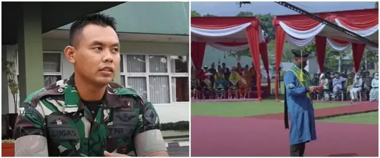 Kisah haru perjuangan anak yatim penjual gorengan jadi prajurit TNI AD