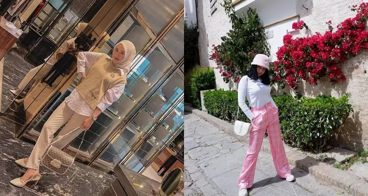 beda gaya Marissya Icha & Rebecca Klopper © berbagai sumber