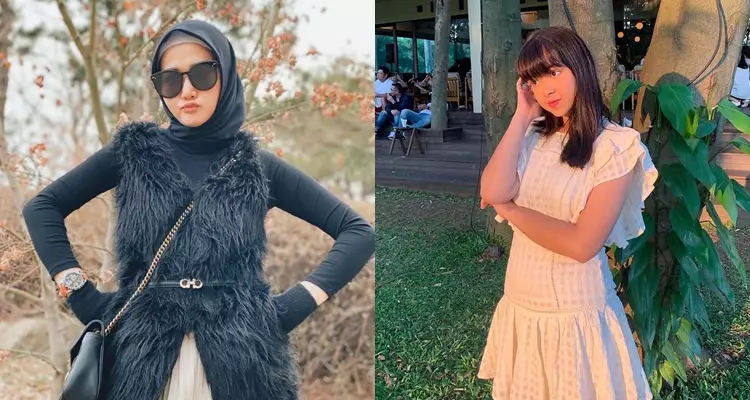 beda gaya Marissya Icha & Rebecca Klopper © berbagai sumber