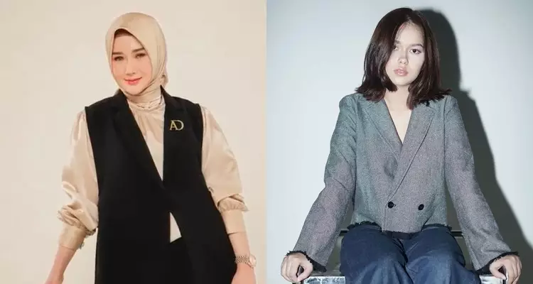 beda gaya Marissya Icha & Rebecca Klopper © berbagai sumber