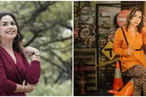 Colorfull, ini 7 gaya pemotretan Melaney Ricardo rayakan ultah ke-41