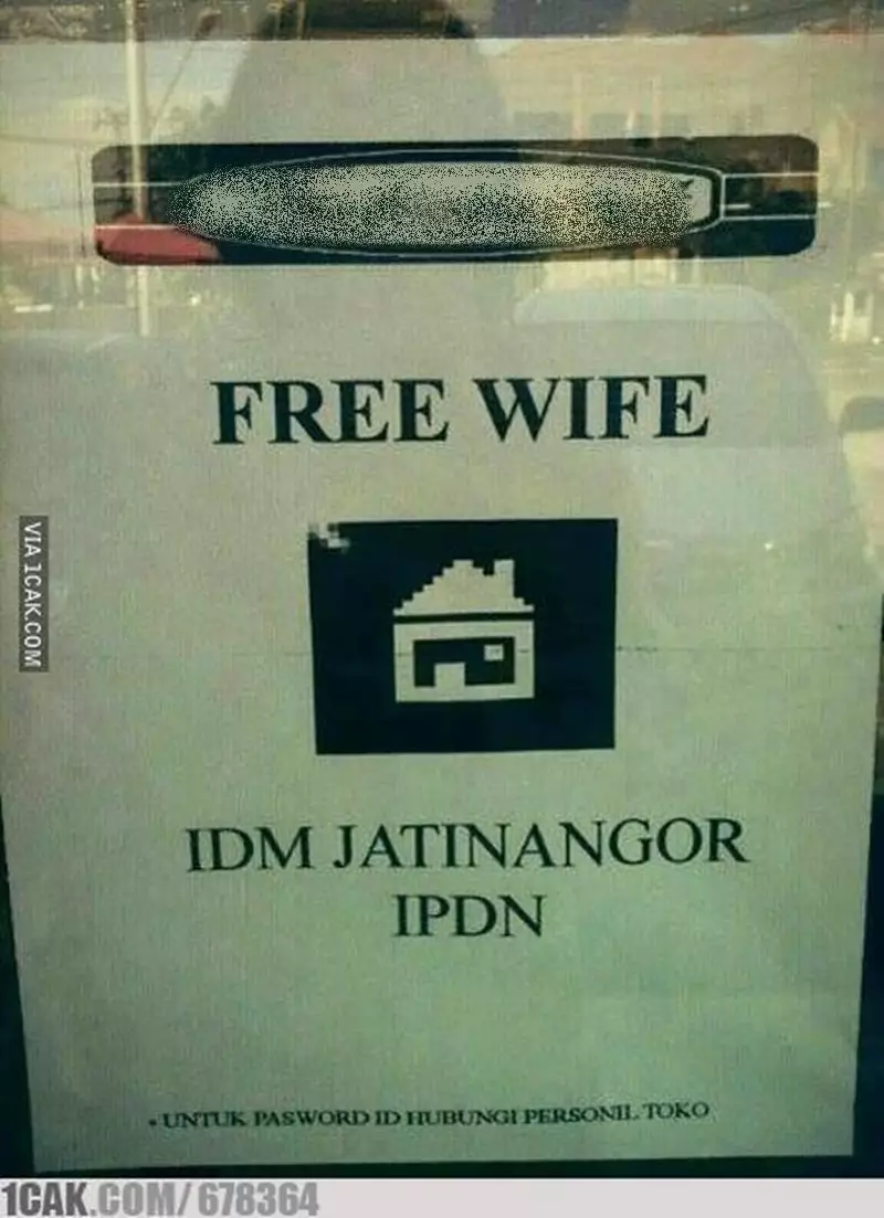 pengumuman wifi gratis © berbagai sumber pengumuman wifi gratis © berbagai sumber