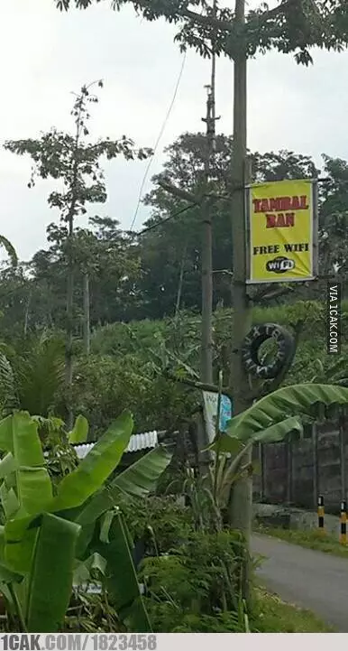 pengumuman wifi gratis © berbagai sumber pengumuman wifi gratis © berbagai sumber