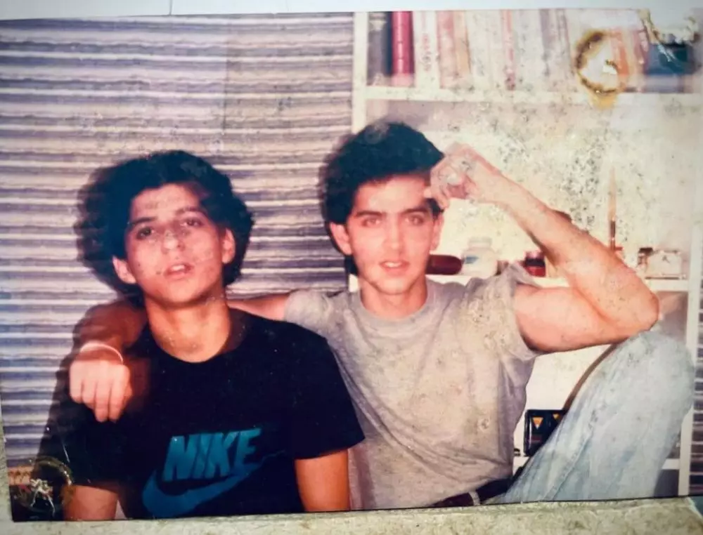 potret kompak Hrithik Roshan dan Farhan © Instagram