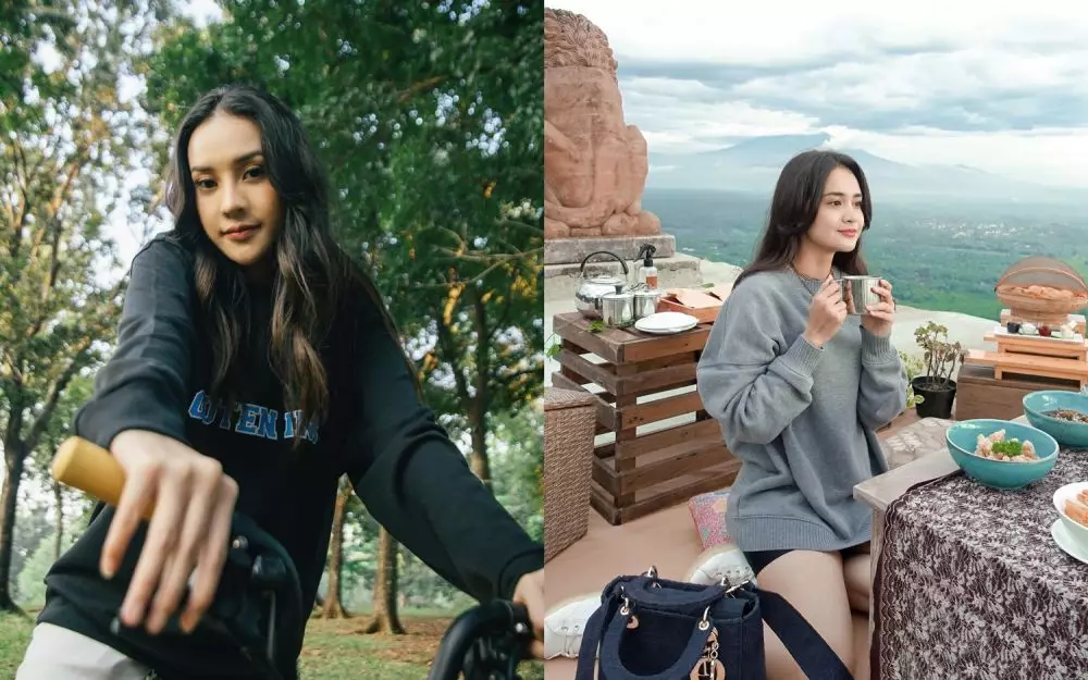 beda gaya anya dan michelle © Instagram