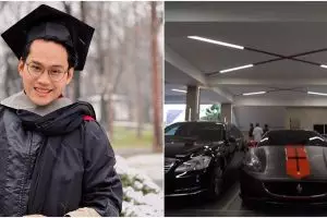 13 Potret kantor Indra Kenz, koleksi mobil dan jam tangan disorot