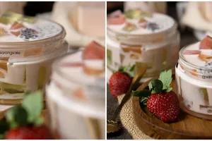 Resep es campur creamy, isinya melimpah dan menyegarkan