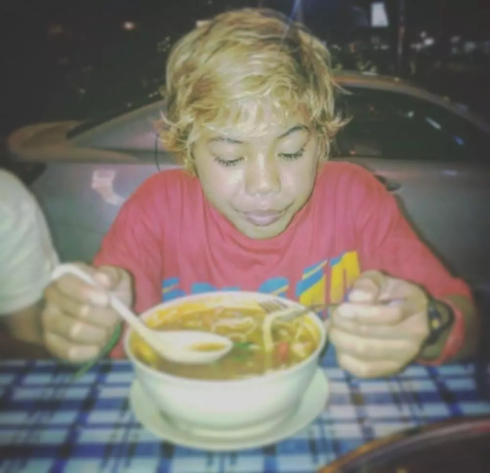 Transformasi gaya rambut Tegar Septian Instagram