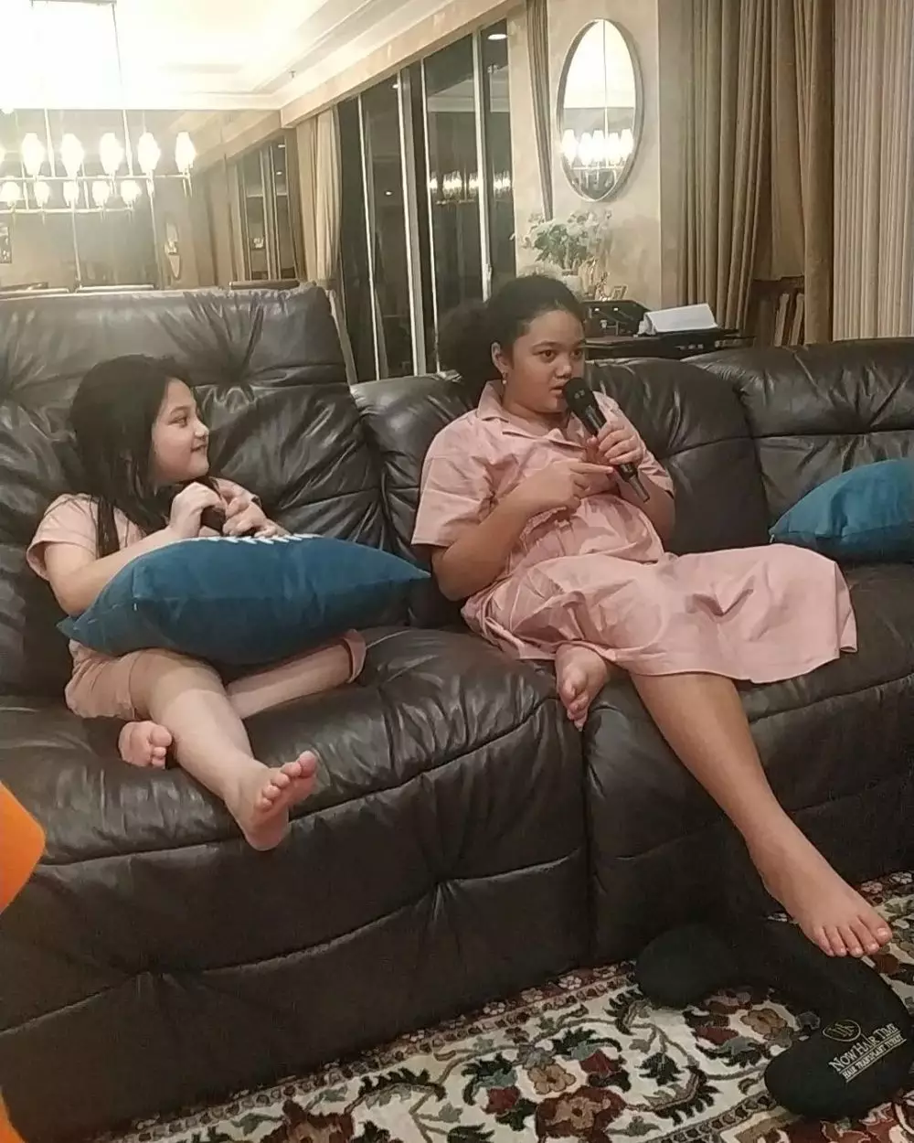 potret kebersamaan amora dan arsy © instagram