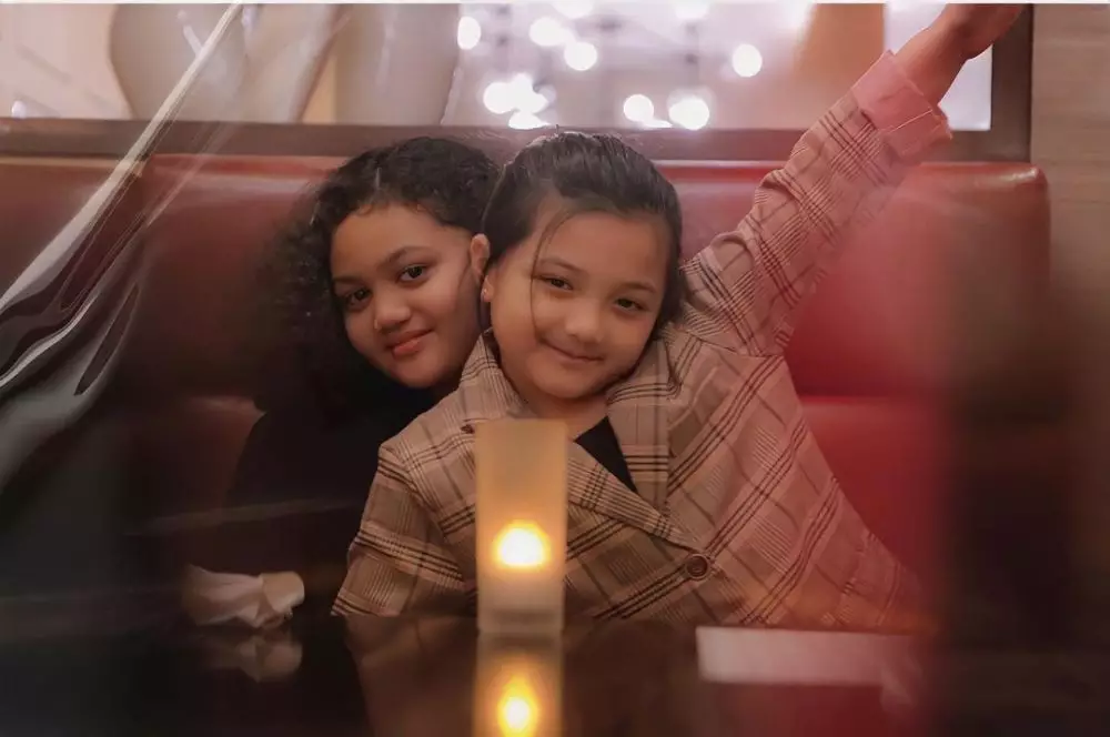 potret kebersamaan amora dan arsy © instagram