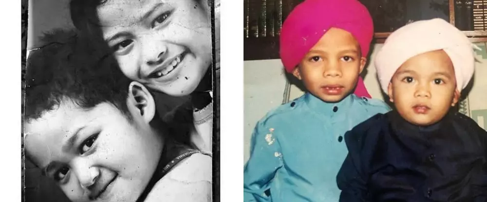 Potret nostalgia masa kecil Aurel dan Atta Instagram
