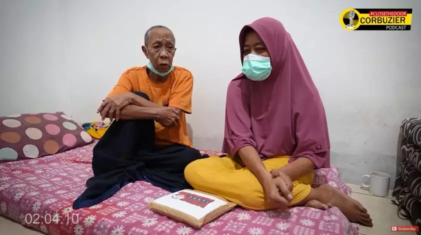 Pak Ogah terbaring sakit © YouTube