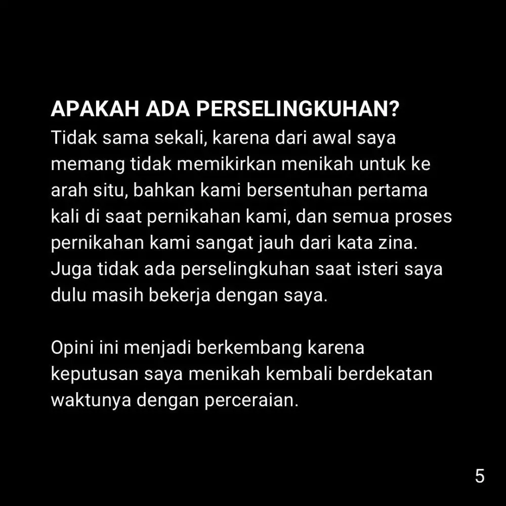 Klarifikasi Steno Ricardo terkait perceraiannya © Instagram