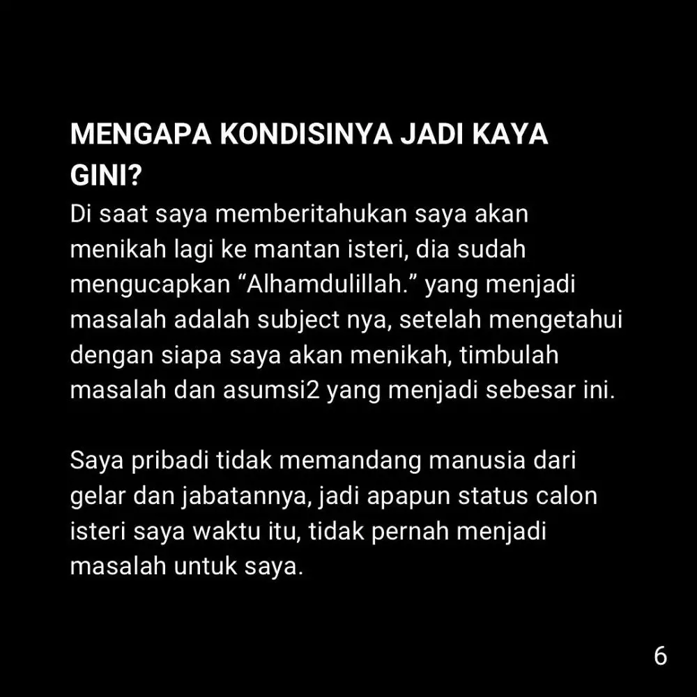 Klarifikasi Steno Ricardo terkait perceraiannya © Instagram