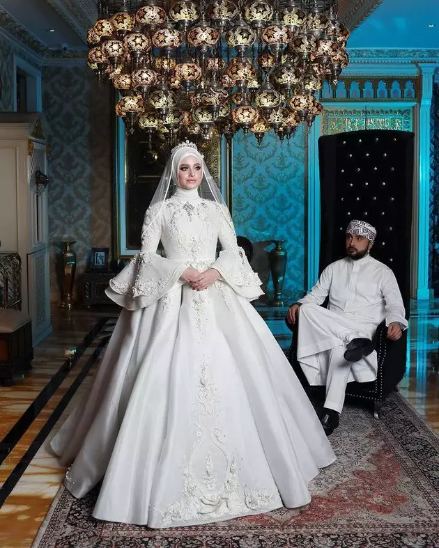 potret prewedding Rizal Djibran dan Sarah © Instagram