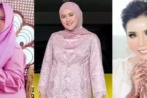 9 Beda gaya 3 mantan istri Kiwil dan suami baru, Rohimah dinikahi bule