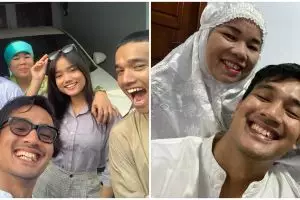 Momen keluarga Fuji ziarah ke makam Bibi Ardiansyah pas momen ultah