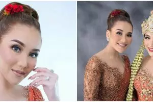 7 Penampilan Ayu Ting Ting di resepsi kedua sang adik, anggun memesona