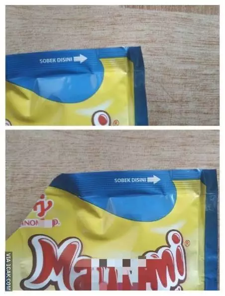 benda dibuka malah jadi robek lucu © 1cak.com