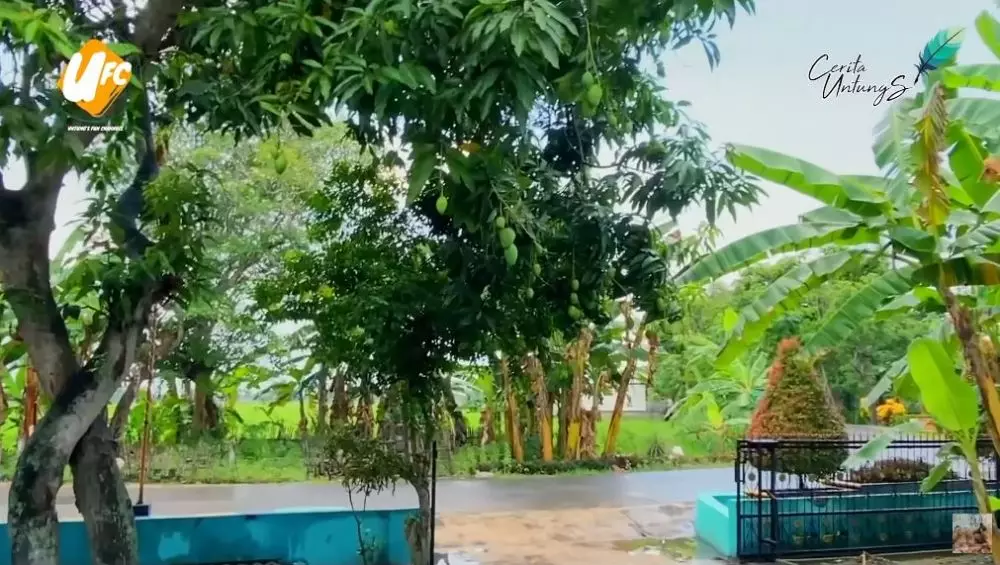 potret rumah arie untung di kampung halaman © YouTube potret rumah arie untung di kampung halaman © YouTube