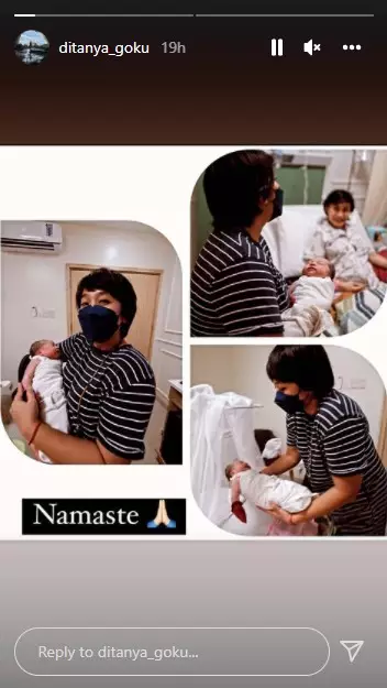 Erix Soekamti dikaruniai anak pertama dari istri kedua © Instagram
