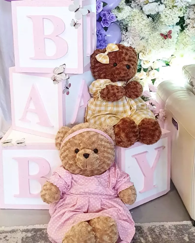 dekorasi penyambutan bayi Atta dan Aurel Berbagai sumber