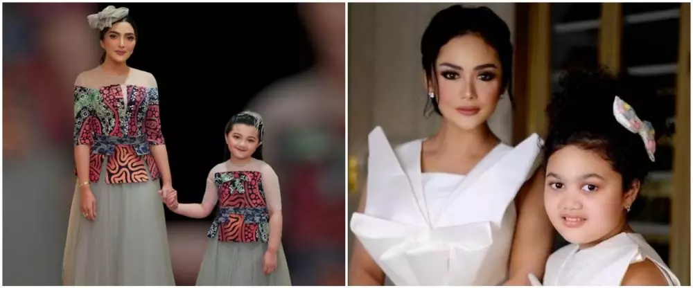 Beda gaya Ashanty dan Krisdayanti manggung bareng anak © berbagai sumber Beda gaya Ashanty dan Krisdayanti manggung bareng anak © berbagai sumber