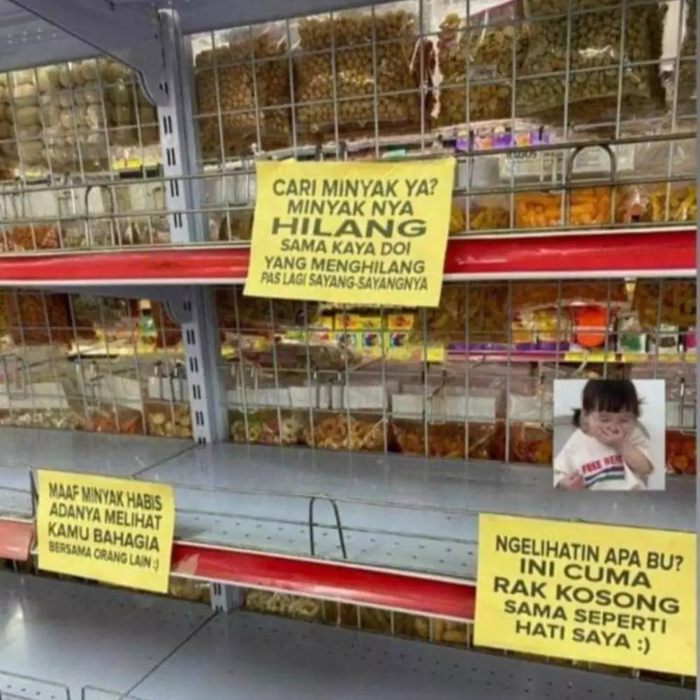 meme minyak goreng © berbagai sumber