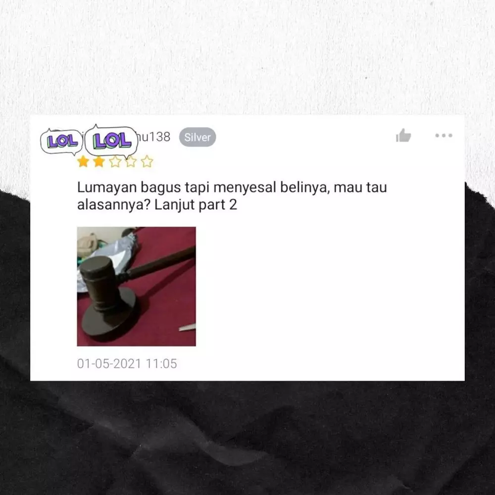 review nyeleneh di online shop © berbagai sumber