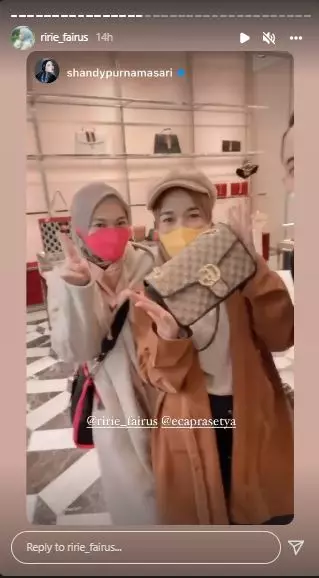 Mommy ASF dan Ririe Fairus di Paris Berbagai sumber