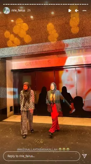 Mommy ASF dan Ririe Fairus di Paris Berbagai sumber