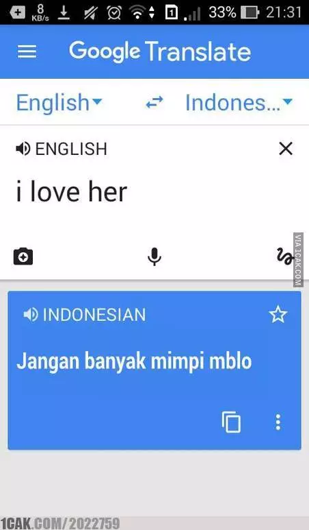 terjemahan bahasa inggris google translate © berbagai sumber