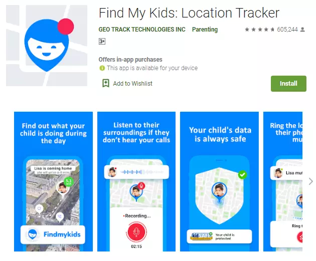 Aplikasi pelacak lokasi Android play.google.com