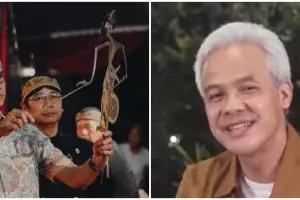 Ganjar Pranowo tampil botak untuk dukung anak kanker, ini 7 potretnya