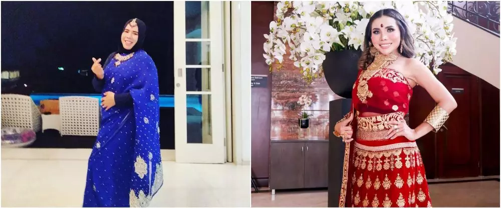 beda gaya rohimah dan eva bellisima © instagram