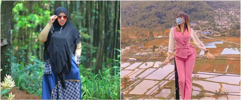 beda gaya rohimah dan eva bellisima © instagram