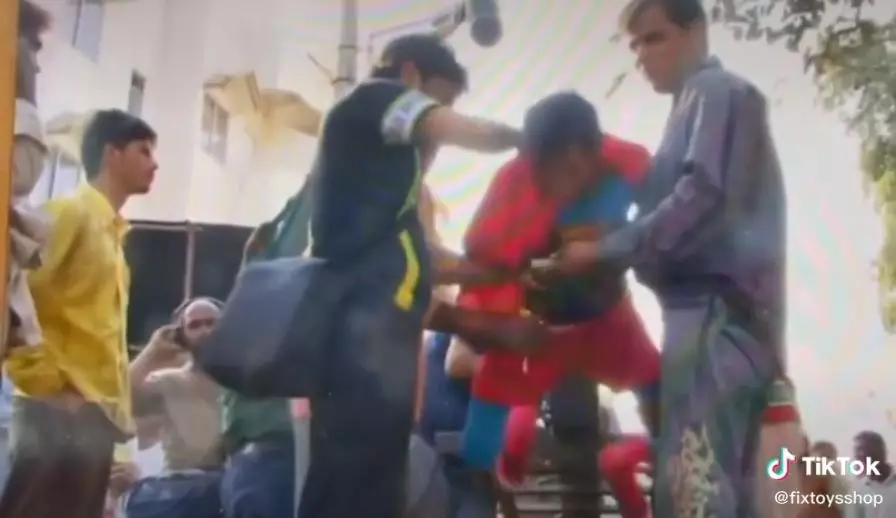 Behind the scenes sinetron superhero ala India TikTok