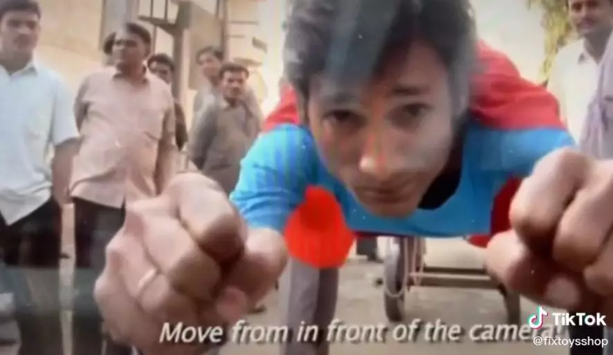 Behind the scenes sinetron superhero ala India TikTok