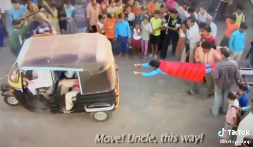 Behind the scenes sinetron superhero ala India TikTok