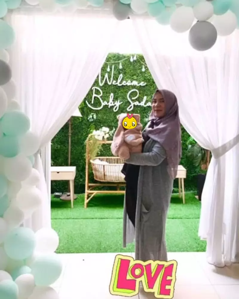 Potret dekorasi seleb sambut bayi lahir © berbagai sumber