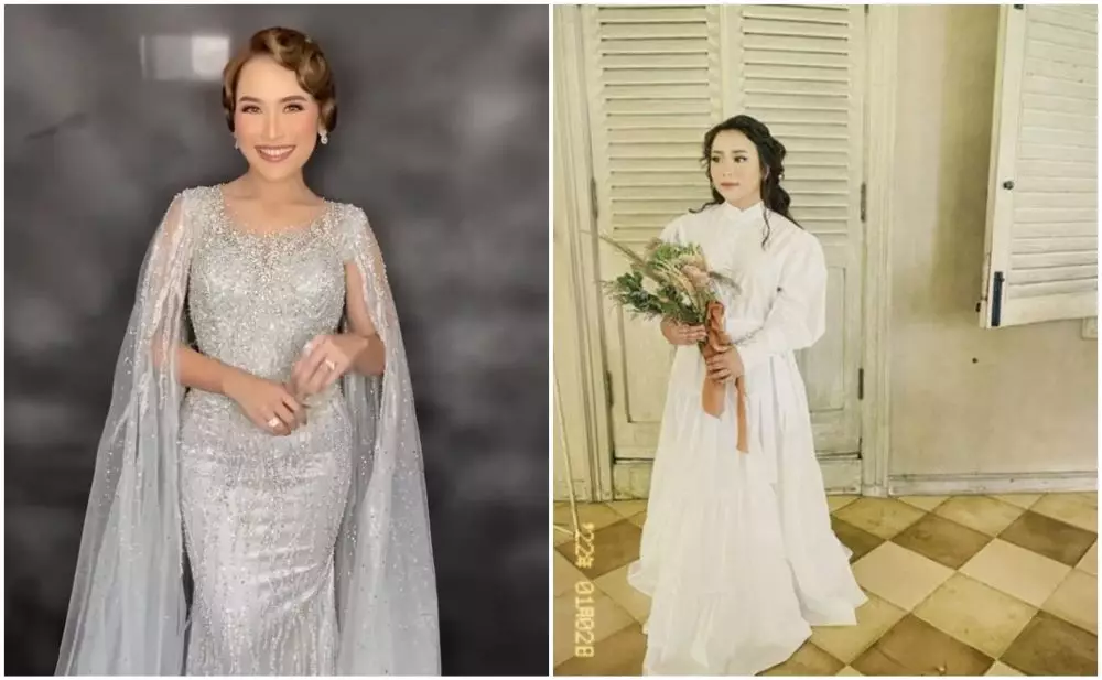 beda gaya Ayu Ting Ting dan Syifa Nuraini dandan wanita Belanda © berbagai sumber