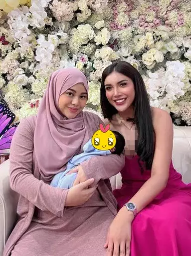 Momen Millen Cyrus jenguk anak Aurel © berbagai sumber Momen Millen Cyrus jenguk anak Aurel © berbagai sumber