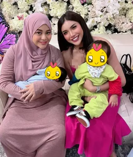 Momen Millen Cyrus jenguk anak Aurel © berbagai sumber Momen Millen Cyrus jenguk anak Aurel © berbagai sumber