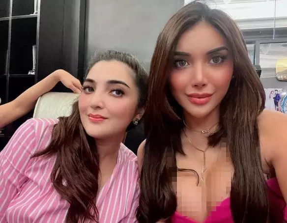 Momen Millen Cyrus jenguk anak Aurel © berbagai sumber Momen Millen Cyrus jenguk anak Aurel © berbagai sumber