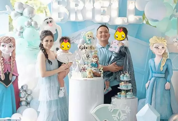 Momen Momo Geisha rayakan ultah anak © berbagai sumber
