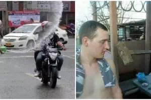 13 Momen lucu pas kena apes, pengen ketawa tapi kasihan