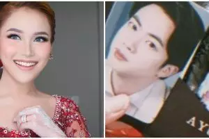 Intip foto di dompet 7 seleb, Ayu Ting Ting pajang Jin BTS